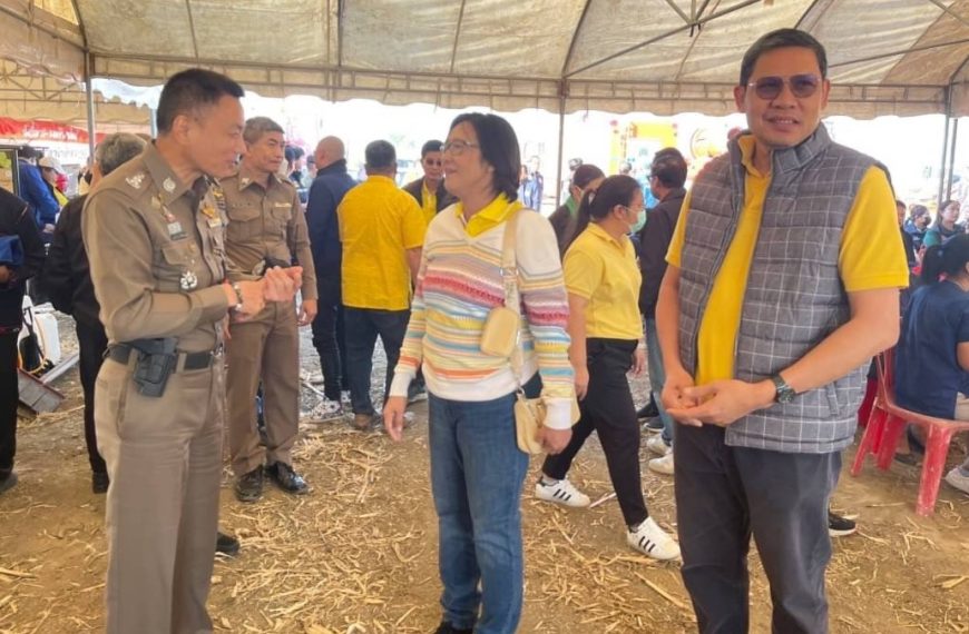 ผบก.ฯ ร่วมพิธีเปิดงาน ” ไถกลบแทนการเผา บรรเทามลพิษ พิชิตหมอกควัน ” ปีงบประมาณ 2567