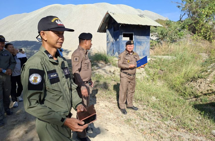 รอง ผบก.ฯ ตรวจคลังเก็บวัตถุระเบิด